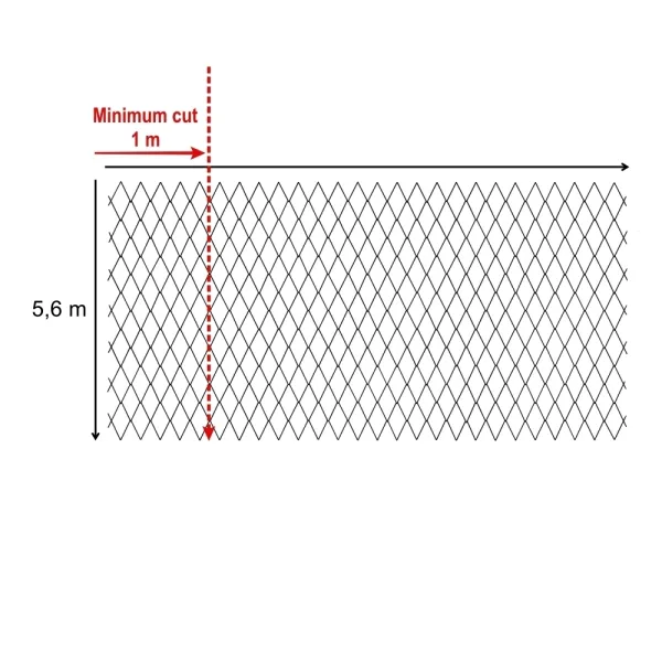 Nylon netting, 2,3 mm - 40 mm HM - Image 4