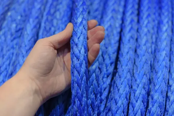 Rope | Nylon (PA) | Braided | Blue | 18 mm| Impregnated | Garden | Sport