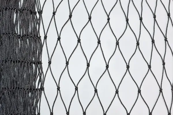 Netting | Nylon (PA) | Twisted | Black | 3 mm | Fishing | Garden