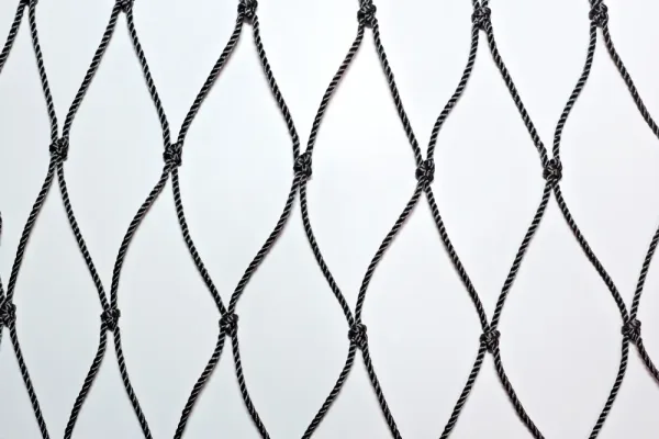 Netting | Nylon (PA) | Twisted | Black | 3 mm | Fishing | Garden