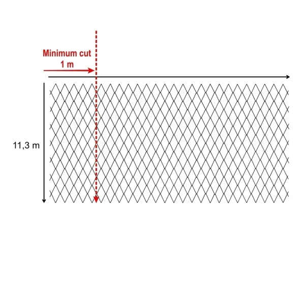 Nylon netting, 3 mm - 77,8 mm HM - Image 4