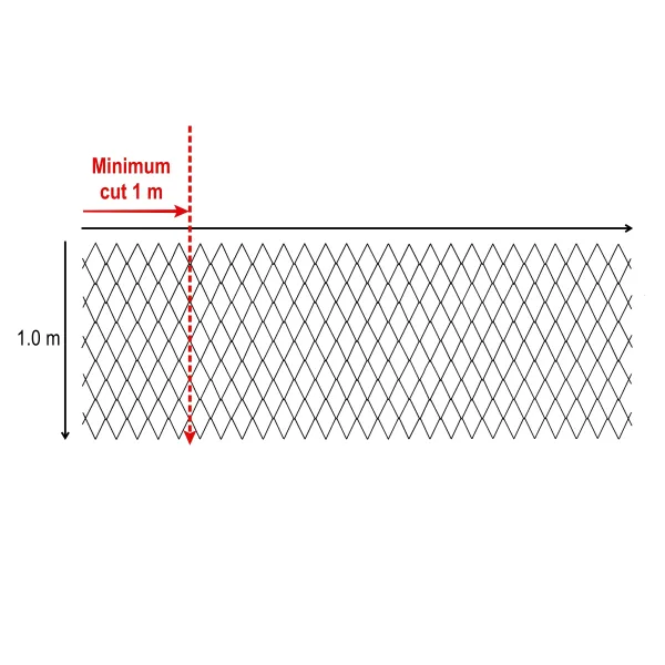 Dyneema® knotless netting, 3 mm - 19 mm HM - Image 5