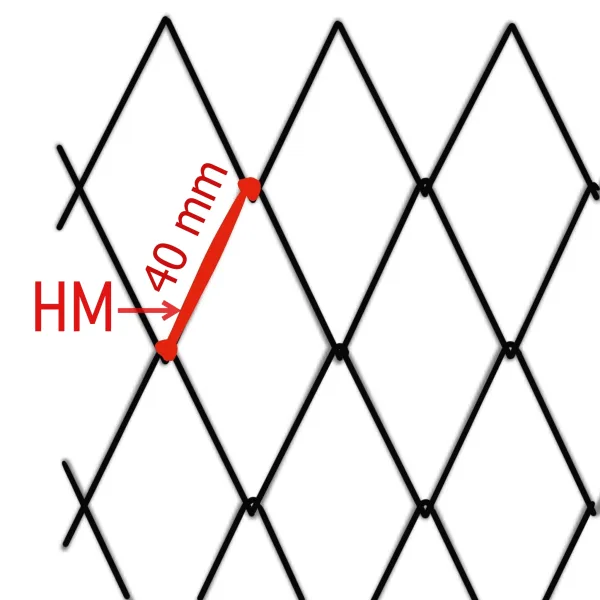 Nylon netting, 3,5 mm - 40 mm HM - Image 5