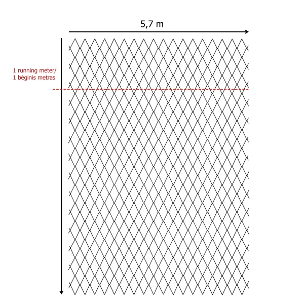 Nylon netting, 3,5 mm - 40 mm HM - Image 6