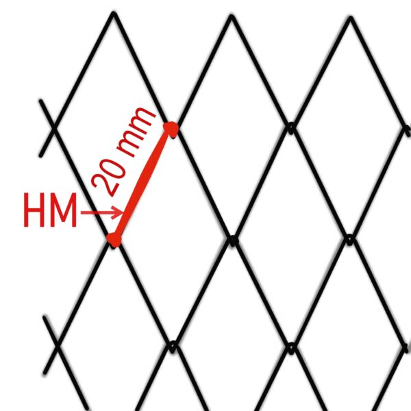 Nylon netting, 0,9 mm - 20 mm HM - Image 4