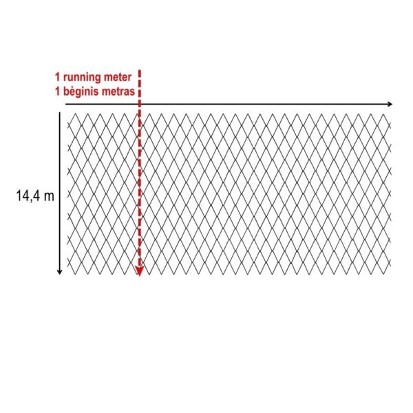 Nylon netting, 0,9 mm - 25 mm HM - Image 5