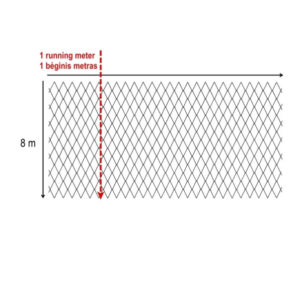 Nylon netting, 0,9 mm - 14 mm HM - Image 5